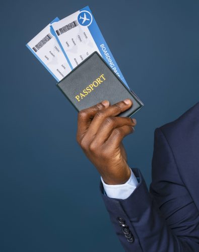 family travelling abroad