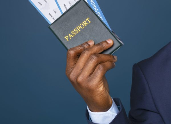 family travelling abroad