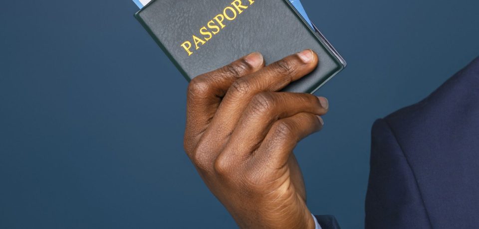 family travelling abroad